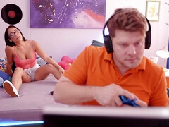 フェラチオ, チン, ヨーロピアン, 眼鏡, イタリア人, キス, なめる, ショートヘア