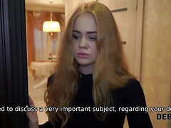 Hd, Argent, Pov, Rousse roux, Rugueux, Russe, Fils, Adolescente