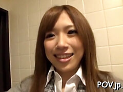 Asiático, Pelirrojo, Adolescente, Tetas