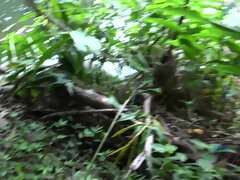 Tussi, Freundin, Brille, Hardcore, Im freien, Pissen, Pov, Rotschopf