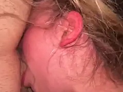 Enthousiasteling, Bondage discipline sadomasochisme, Pijpbeurt, Sperma in gezicht, Kokhalzen, Hardcore, Gezichtspunt, Vrouw