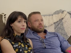 Blondine, Besamung, Schwanz, Familie, Orgasmus, Höschen, Pov, Sich ausziehen