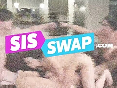 デカパイ, 兄弟, エロ熟女, 家族, なめる, 母, オマンコ, 三人