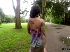 Amateur, Anal, Cul, Gros cul, Public, Solo, Adolescente, Nénés