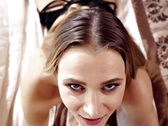 18 ans, Gros cul, Doigter, Lingerie, Petite femme, Pov, Adolescente, Nénés