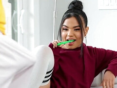 アナル, 美女, デカチン, デカパイ, 茶髪の, チン, ラフ, オッパイの