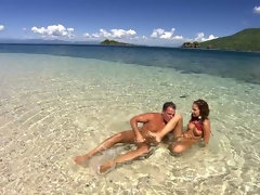 Lauryn May Gets Fucked on the Beach