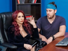 In den arsch, Arsch, Domination, Fetisch, Handjob, Milf, Rotschopf, Entkleiden