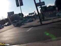 Rose in outdoor amateur video with a chick riding a pecker