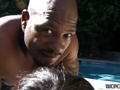 Gorgeous ebony mischievous MILF incredible porn video