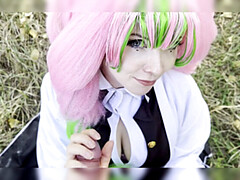 デカ尻, フェラチオ, カップル, イく瞬間, 巨大, 下着, ストッキング, オッパイの