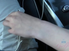 Blondine, Flashen, Handjob, Öl, Pov, Pumpe, Muschi, Titten