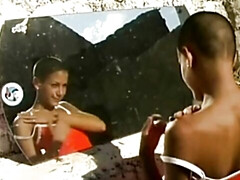 Любители, Жопа, Пальцем, Мастурбация, На природе, Тощие, Соло, Молоденькие