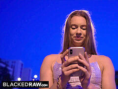 デカチン, 黒人, フェラチオ, 茶髪の, 顔射