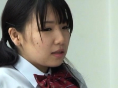 Asiático, Japonés, Bragas, Adolescente, Uniforme