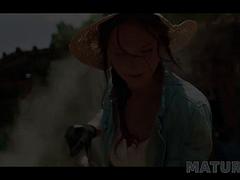 エロ熟女, チェコ, ヨーロピアン, ハードコア, 熟年, 淫乱熟女, アウトドア, 公共
