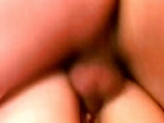 Grosser schwanz, Blasen, Braunhaarige, Pummelig, Behaart, Handjob, Muschi, Schlampe