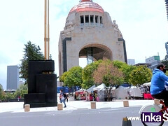 緊縛, デカ尻, デカパイ, フェラチオ, 中出し, チン, 手コキする, メキシコ人