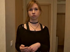 DEBT4k. Sex is how a naive girl works with the money she took to buy gadgets