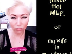 Schönheit, Blondine, Verrückt, Dildo, Schmutzig, Reif, Mutti, Orgasmus