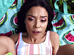 Blasen, Hundestellung, Handjob, Milf, Geld, Im freien, Pov, Muschi