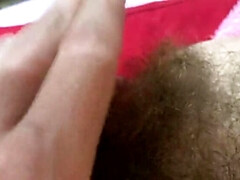 素人, クリトリス, 毛深い, Hd, オーガズム, オマンコ