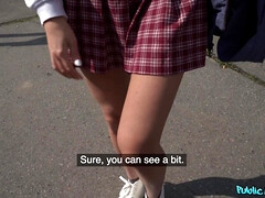 素人, ブロンド, チェコ, バック, 彼女, ハメ撮り, ロシア人, スカート