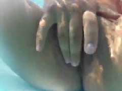 Chica, Bikini, Pareja, Grupo, Sexo duro, Lamidas, Al aire libre, Piscina