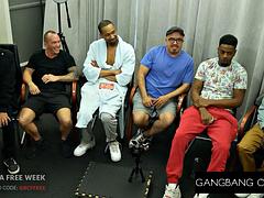 Gangbang Creampie - Hot Mega Babes Get In A HOT AS FUCK Gangbang