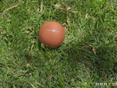 デカパイ, フェラチオ, 浮気者, カップル, 淫乱熟女, 穴開きパンティ, オマンコ, 義母