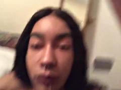 BBC Femboy Fucks White Twink and Cums in Mouth Dreamme