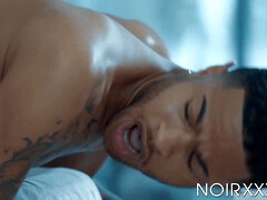 黒人, フェラチオ, チン, ゲイ, 手コキする, ハードコア, 異人種間, キス