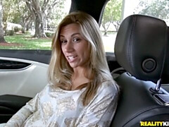 Rubia, Mamada, Linda, Estilo perrito, Público, Hilo dental