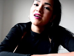 Maria Del Rosario sucks a hard cock in homemade blowjob video