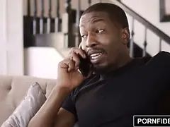 Gros seins, Dingue, Tir de sperme, Noir ébène, Faciale, Hd, Interracial, Monstre