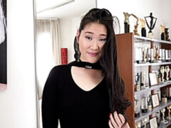 アジア人, デカチン, フェラチオ, 茶髪の, 自然山雀, ガリガリ, ティーン, オッパイの