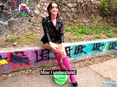 Blasen, Spermaladung, Hundestellung, Spassig, Im freien, Pov, Öffentlich, Realität