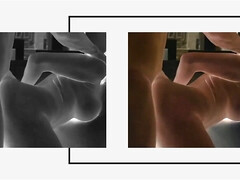 Grote mammen, Oudere vrouw, Sperma shot, Hardcore, Rijpe lesbienne, Gezichtspunt, Kut duiken, Kousen