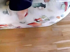 素人, デカパイ, 黒人, ブロンド, 異人種間, 自然山雀, 三人, オッパイの