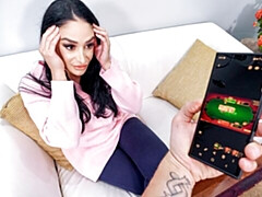 Curvy mom with big bottom Sheena Ryder fucked in the bedroom