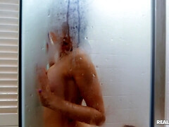 Amateur, Cuarto de baño, Tetas grandes, Lesbiana, Lamidas, Pelirrojo, Tetas, Voyeur