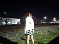 Frau, Hd, Selbstgemacht, Nackt, Orgasmus, Öffentlich, Rau, Spanner