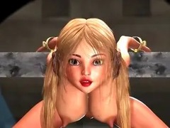 3d dickgirl tutor screws a cute lady in the dungeon