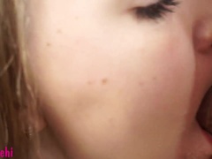 Enthousiasteling, Bruinharig, Sperma, Sperma shot, Lul, Hd, Russisch, Zuigen