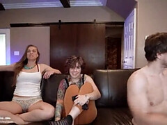 Sperma shot, Lul, Groep, Harig, Kut duiken, Geschoren, Tatoeage, Webcamera