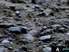 デカ尻, 巨大, レザー, オマンコ, 現実, ストッキング, 三人, オッパイの