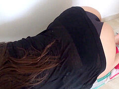 Braunhaarige, Selbstgemacht, Latina, Jungendliche (18+)