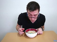 アメリカ人, 美人, ブロンド, フェラチオ, エロ熟女, バック, 母, フェラする