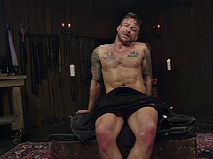 Enthousiasteling, Bondage discipline sadomasochisme, Gebondenheid, Dominante vrouw, Fetisj, Masturbatie, Voorbinddildo