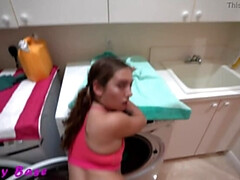 Grote kont, Broeder, Diep in de keel, Lul, Sperma in gezicht, Klein, Zusters, Tiener